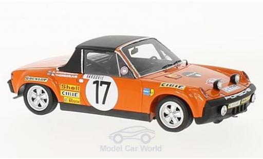 Diecast model cars Porsche 914 1/43 Spark /6 No.17 Rallye Monte Carlo 1971 A.Andersson/B.Thorszelius Porsche 914 1/43 Spark /6 No.17 Rallye Monte Carlo 1971 A.Andersson/B.Thorszelius diecast model cars