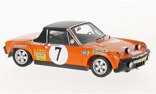 Diecast model cars Porsche 914 1/43 Spark /6 No.7 Rallye Monte Carlo 1971 B.Waldegard/H.Thorszelius Porsche 914 1/43 Spark /6 No.7 Rallye Monte Carlo 1971 B.Waldegard/H.Thorszelius diecast model cars