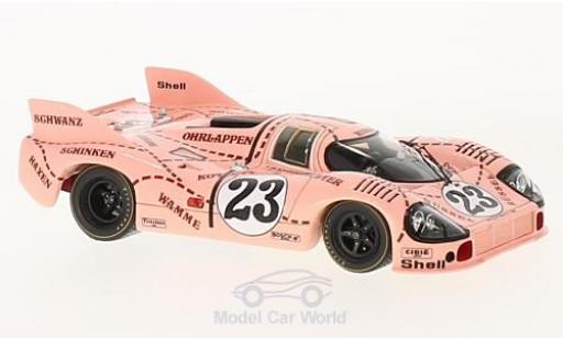 Diecast model cars Porsche 917 1971 1/43 Spark /20 No.23 Pink Pig 24h Le Mans 1971 R.Joest/W.Kauhsen Porsche 917 1971 1/43 Spark /20 No.23 Pink Pig 24h Le Mans 1971 R.Joest/W.Kauhsen diecast model cars