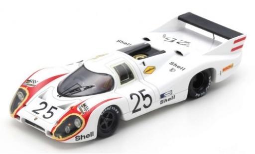 Diecast model cars Porsche 917 1970 1/43 Spark LH RHD No.25 KG Salzburg 24h Le Mans 1970 V.Elford/K.Ahrens Porsche 917 1970 1/43 Spark LH RHD No.25 KG Salzburg 24h Le Mans 1970 V.Elford/K.Ahrens diecast model cars