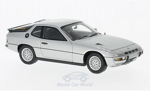 Diecast model cars Porsche 924 1/43 Spark Turbo grey 1979 Porsche 924 1/43 Spark Turbo grey 1979 diecast model cars