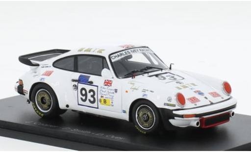 Diecast model cars Porsche 930 1/43 Spark No.93 24h Le Mans 1983 1:43 Porsche 930 1/43 Spark No.93 24h Le Mans 1983 1:43 diecast model cars