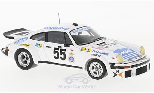 Diecast model cars Porsche 934 1977 1/43 Spark No.55 Danone 24h Le Mans 1977 J.Fernandez/E.Baturone/R.Tarradas Porsche 934 1977 1/43 Spark No.55 Danone 24h Le Mans 1977 J.Fernandez/E.Baturone/R.Tarradas diecast model cars