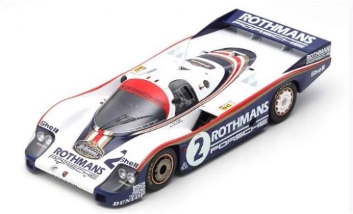 Diecast model cars Porsche 956 1982 1/18 Spark No.2 Rothmans Rothmans 24h Le Mans 1982 J.Mass/V.Schuppan Porsche 956 1982 1/18 Spark No.2 Rothmans Rothmans 24h Le Mans 1982 J.Mass/V.Schuppan diecast model cars