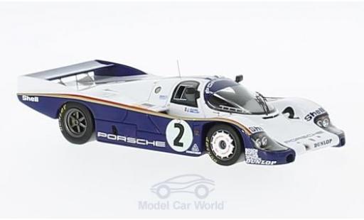 Diecast model cars Porsche 956 1983 1/43 Spark No.2 Rothmans Rothmans 24h Le Mans 1983 mit Decals J.Mass/S.Bellof Porsche 956 1983 1/43 Spark No.2 Rothmans Rothmans 24h Le Mans 1983 mit Decals J.Mass/S.Bellof diecast model cars