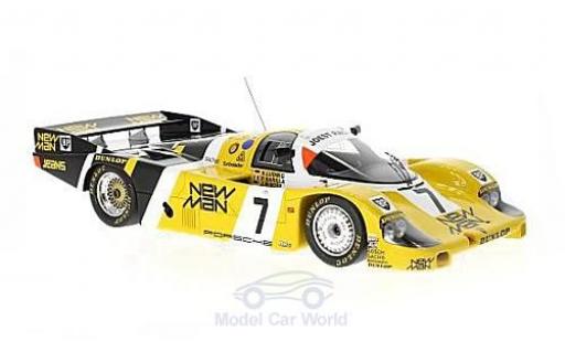 Diecast model cars Porsche 956 1985 1/18 Spark No.7 Joest Racing New Man 24h Le Mans 1985 K.Ludwig/J.Winter/P.Barilla Porsche 956 1985 1/18 Spark No.7 Joest Racing New Man 24h Le Mans 1985 K.Ludwig/J.Winter/P.Barilla diecast model cars