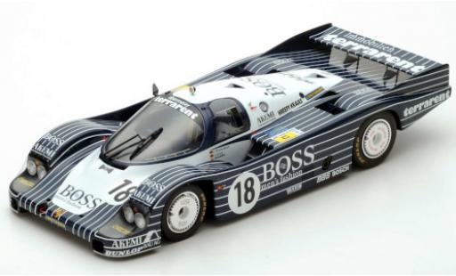 Diecast model cars Porsche 956 1983 1/64 Spark RHD No.18 Obermaier Racing Boss 24h Le Mans 1983 J.Lässig/A.Plankenhorn/D.Wilson Porsche 956 1983 1/64 Spark RHD No.18 Obermaier Racing Boss 24h Le Mans 1983 J.Lässig/A.Plankenhorn/D.Wilson diecast model cars