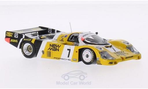 Diecast model cars Porsche 956 1985 1/43 Spark RHD No.7 Joest Racing New Man 24h Le Mans 1985 J.Winter/P.Barrilla/K.Ludwig Porsche 956 1985 1/43 Spark RHD No.7 Joest Racing New Man 24h Le Mans 1985 J.Winter/P.Barrilla/K.Ludwig diecast model cars