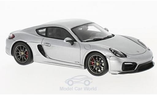 Porsche Cayman GTS 1/43 Spark n GTS grey 2015 diecast model cars