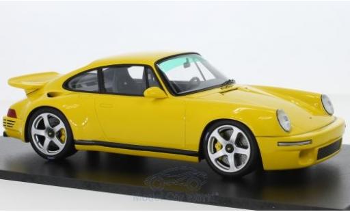 Diecast model cars Ruf CTR 1/18 Spark Porsche RUF yellow 2017 Ruf CTR 1/18 Spark Porsche RUF yellow 2017 diecast model cars