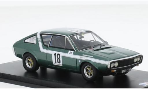 Diecast model cars Renault 17 1/43 Spark No.18 Ronde Cevenole 1972 1:43 Renault 17 1/43 Spark No.18 Ronde Cevenole 1972 1:43 diecast model cars