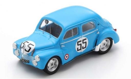 Diecast model cars Renault 4CV 1/43 Spark 1063 No.55 Jacques Lecat 24h Le Mans 1952 J.Lecat/H.Senfftleben Renault 4CV 1/43 Spark 1063 No.55 Jacques Lecat 24h Le Mans 1952 J.Lecat/H.Senfftleben diecast model cars