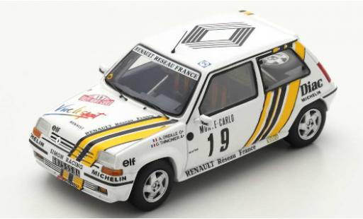 Diecast model cars Renault 5 1/43 Spark GT Turbo No.19 Simon Racing Reseau France Rally Monte Carlo 1989 A.Oreille/G.Thimonier Renault 5 1/43 Spark GT Turbo No.19 Simon Racing Reseau France Rally Monte Carlo 1989 A.Oreille/G.Thimonier diecast model cars