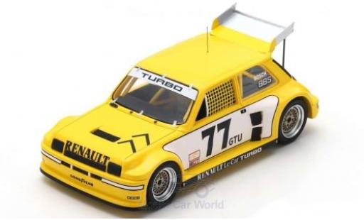 Diecast model cars Renault 5 1/43 Spark Turbo No.77 Racing IMSA GTU Road Atlanta 1981 P.Jacquemart Renault 5 1/43 Spark Turbo No.77 Racing IMSA GTU Road Atlanta 1981 P.Jacquemart diecast model cars