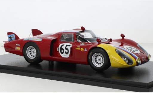 Diecast model cars Alfa Romeo 33 1/18 Spark /2 RHD No.65 24h Le Mans 1968 Alfa Romeo 33 1/18 Spark /2 RHD No.65 24h Le Mans 1968 diecast model cars