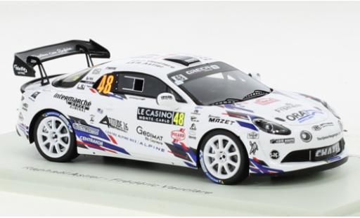 Diecast model cars Alpine A110 1/43 Spark Rally RGT No.48 Rallye WM Rallye Monte Carlo 2022 Alpine A110 1/43 Spark Rally RGT No.48 Rallye WM Rallye Monte Carlo 2022 diecast model cars