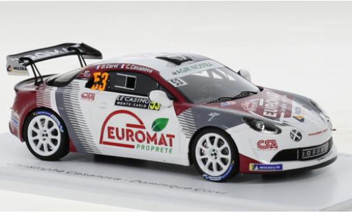 Diecast model cars Alpine A110 1/43 Spark Rally RGT No.53 Rallye WM Rallye Monte Carlo 2022 Alpine A110 1/43 Spark Rally RGT No.53 Rallye WM Rallye Monte Carlo 2022 diecast model cars