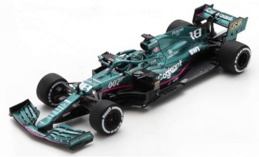 Diecast model cars Aston Martin AMR2 1/43 Spark 1 No.18 Cognizant F1 Team Cognizant Formel 1 GP Italien 2021 Aston Martin AMR2 1/43 Spark 1 No.18 Cognizant F1 Team Cognizant Formel 1 GP Italien 2021 diecast model cars