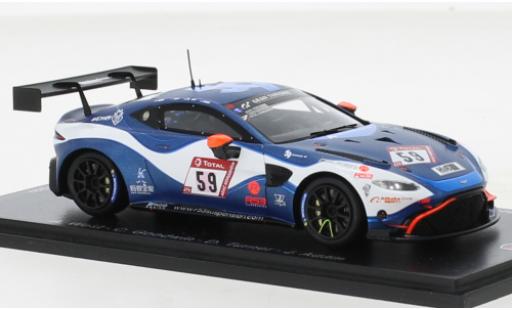 Diecast model cars Aston Martin V8 Vantage GT4 1/43 Spark Vantage AMR GT4 No.59 Garage 59 24h Nürburgring 2020 Aston Martin V8 Vantage GT4 1/43 Spark Vantage AMR GT4 No.59 Garage 59 24h Nürburgring 2020 diecast model cars