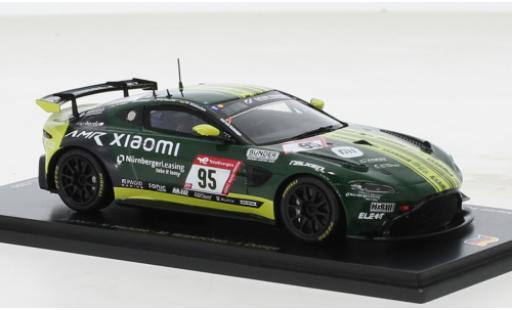 Diecast model cars Aston Martin V8 Vantage GT4 1/43 Spark Vantage AMR GT4 No.95 Dörr Motorsport 24h Nürburgring 2022 Aston Martin V8 Vantage GT4 1/43 Spark Vantage AMR GT4 No.95 Dörr Motorsport 24h Nürburgring 2022 diecast model cars