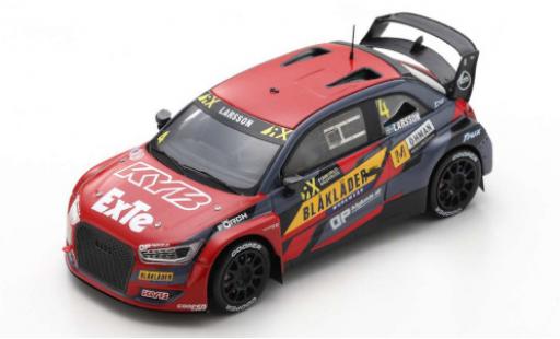 Diecast model cars Audi S1 1/43 Spark WRX No.4 KYB Team JC Rallye-Cross WM Lettland 2020 Audi S1 1/43 Spark WRX No.4 KYB Team JC Rallye-Cross WM Lettland 2020 diecast model cars