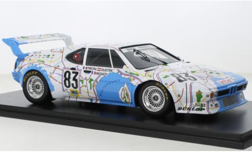 Diecast model cars Bmw M1 1/18 Spark No.83 24h Le Mans 1980 Bmw M1 1/18 Spark No.83 24h Le Mans 1980 diecast model cars
