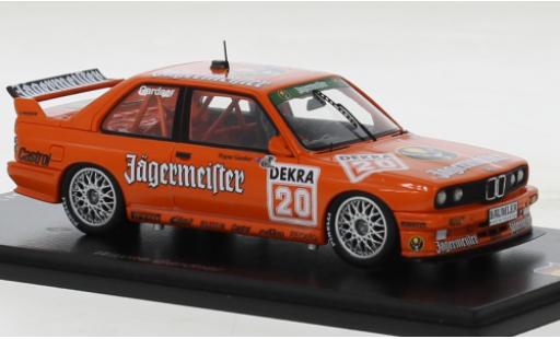 Diecast model cars Bmw M3 1/43 Spark (E30) No.20 Team Linder Jägermeister DTM 1992 Bmw M3 1/43 Spark (E30) No.20 Team Linder Jägermeister DTM 1992 diecast model cars