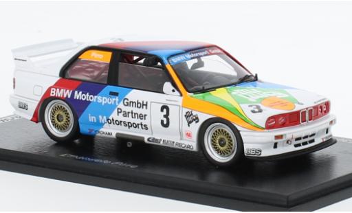 Diecast model cars Bmw M3 1/43 Spark (E30) No.3 M Team Schnitzer Macau Guia Race 1990 Bmw M3 1/43 Spark (E30) No.3 M Team Schnitzer Macau Guia Race 1990 diecast model cars