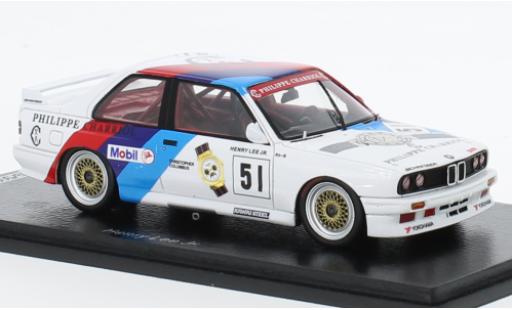 Diecast model cars Bmw M3 1/43 Spark (E30) No.51 Macau A.C.P. Trophy 1988 Bmw M3 1/43 Spark (E30) No.51 Macau A.C.P. Trophy 1988 diecast model cars