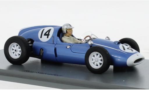 Diecast model cars Cooper T51 1/43 Spark No.14 Formel 1 GP Monaco 1960 Cooper T51 1/43 Spark No.14 Formel 1 GP Monaco 1960 diecast model cars
