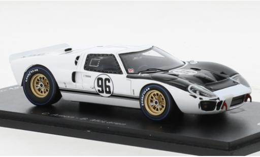Diecast model cars Ford GT40 1/43 Spark MK II RHD No.96 24h Daytona 1966 Ford GT40 1/43 Spark MK II RHD No.96 24h Daytona 1966 diecast model cars