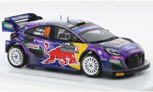 Diecast model cars Ford Puma 1/43 Spark Rally 1 No.19 M-Sport Rally Team Red Bull Rallye WM Rallye Monte Carlo 2022 Ford Puma 1/43 Spark Rally 1 No.19 M-Sport Rally Team Red Bull Rallye WM Rallye Monte Carlo 2022 diecast model cars