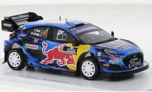Diecast model cars Ford Puma 1/43 Spark Rally 1 No.8 M-Sport World Rally Team Rallye WM Rallye Suède 2023 Ford Puma 1/43 Spark Rally 1 No.8 M-Sport World Rally Team Rallye WM Rallye Suède 2023 diecast model cars