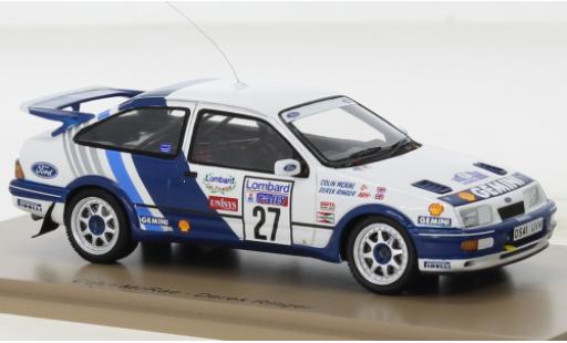 Diecast model cars Ford Sierra 1/43 Spark RS Cosworth No.27 Rallye WM RAC Rallye 1989 Ford Sierra 1/43 Spark RS Cosworth No.27 Rallye WM RAC Rallye 1989 diecast model cars