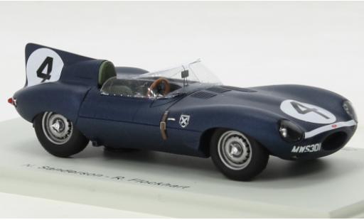 Diecast model cars Jaguar D-Type 1/43 Spark RHD No.4 24h Le Mans 1956 Jaguar D-Type 1/43 Spark RHD No.4 24h Le Mans 1956 diecast model cars
