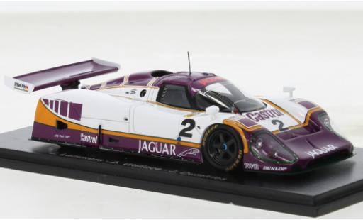 Diecast model cars Jaguar XJ 1/43 Spark R-9 No.2 Tom Walkinshaw Racing Silk Coupé 24h Le Mans 1988 Jaguar XJ 1/43 Spark R-9 No.2 Tom Walkinshaw Racing Silk Coupé 24h Le Mans 1988 diecast model cars