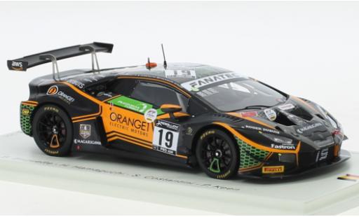 Diecast model cars Lamborghini Huracan 1/43 Spark GT3 Evo No.19 Orange 1 FFF Racing Team 24h Spa 2021 Lamborghini Huracan 1/43 Spark GT3 Evo No.19 Orange 1 FFF Racing Team 24h Spa 2021 diecast model cars