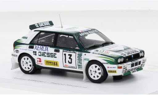 Diecast model cars Lancia Delta 1/43 Spark HF Integrale EVO No.13 Giesse Group Rallye WM 1000 Lakes Rallye 1993 Lancia Delta 1/43 Spark HF Integrale EVO No.13 Giesse Group Rallye WM 1000 Lakes Rallye 1993 diecast model cars