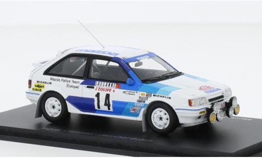 Diecast model cars Mazda 323 1/43 Spark 4WD No.14 Rally Team Europe Rallye WM Rallye Monte Carlo 1986 Mazda 323 1/43 Spark 4WD No.14 Rally Team Europe Rallye WM Rallye Monte Carlo 1986 diecast model cars