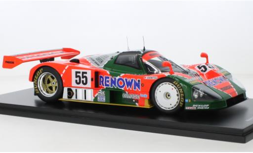 Diecast model cars Mazda 787B 1/18 Spark No.55 speed Co. Ltd. Renown 24h Le Mans 1991 Mazda 787B 1/18 Spark No.55 speed Co. Ltd. Renown 24h Le Mans 1991 diecast model cars