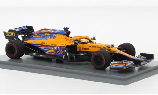 Diecast model cars McLaren F1 1/43 Spark MCL35M No.3 Team Formel 1 GP Abu Dhabi 2021 McLaren F1 1/43 Spark MCL35M No.3 Team Formel 1 GP Abu Dhabi 2021 diecast model cars