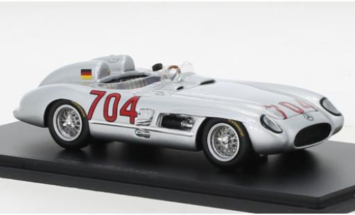 Diecast model cars Mercedes 300 1/43 Spark SLR No.704 Mille Miglia 1955 Mercedes 300 1/43 Spark SLR No.704 Mille Miglia 1955 diecast model cars
