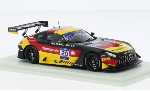 Diecast model cars Mercedes AMG GT 1/43 Spark 3 No.20 Team Allemagne FIA Motorsport Games GT Sprint Cup Paul Ricard 2022 Mercedes AMG GT 1/43 Spark 3 No.20 Team Allemagne FIA Motorsport Games GT Sprint Cup Paul Ricard 2022 diecast model cars