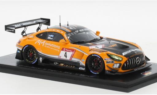 Diecast model cars Mercedes AMG GT 1/43 Spark 3 No.4 AMG Team HRT 24h Nürburgring 2020 Mercedes AMG GT 1/43 Spark 3 No.4 AMG Team HRT 24h Nürburgring 2020 diecast model cars
