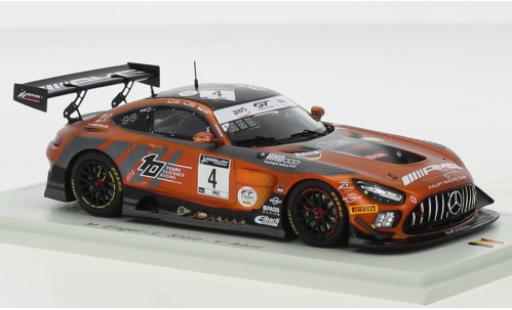 Diecast model cars Mercedes AMG GT 1/43 Spark 3 No.4 AMG Team HRT 24h Spa 2020 Mercedes AMG GT 1/43 Spark 3 No.4 AMG Team HRT 24h Spa 2020 diecast model cars
