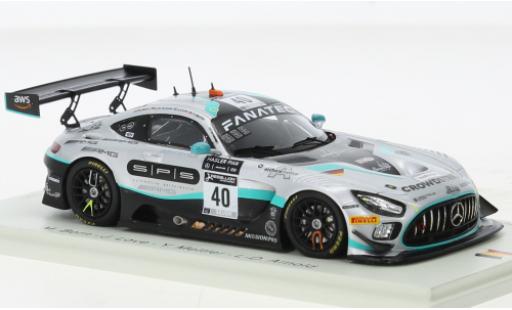Diecast model cars Mercedes AMG GT 1/43 Spark 3 No.40 SPS Automotive Performance 24h Spa 2021 Mercedes AMG GT 1/43 Spark 3 No.40 SPS Automotive Performance 24h Spa 2021 diecast model cars