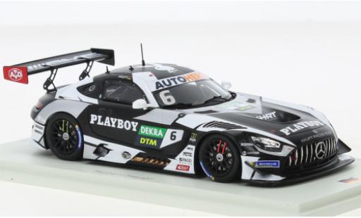 Diecast model cars Mercedes AMG GT 1/43 Spark 3 No.6 AMG Team HRT Playboy DTM Nürburgring 2021 Mercedes AMG GT 1/43 Spark 3 No.6 AMG Team HRT Playboy DTM Nürburgring 2021 diecast model cars
