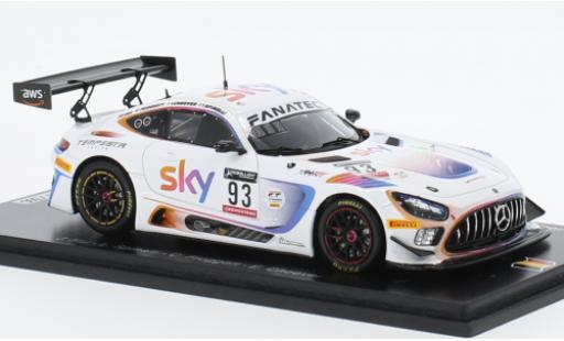 Diecast model cars Mercedes AMG GT 1/43 Spark 3 No.93 SKY - Tempesta Racing SKY 24h Spa 2022 Mercedes AMG GT 1/43 Spark 3 No.93 SKY - Tempesta Racing SKY 24h Spa 2022 diecast model cars