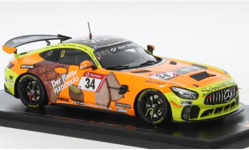 Diecast model cars Mercedes AMG GT 1/43 Spark 4 No.34 Schnitzelalm Racing 24h Nürburgring 2021 Mercedes AMG GT 1/43 Spark 4 No.34 Schnitzelalm Racing 24h Nürburgring 2021 diecast model cars