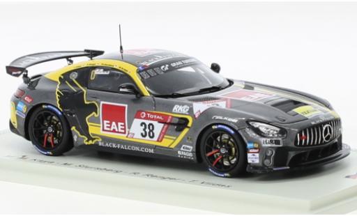 Diecast model cars Mercedes AMG GT 1/43 Spark 4 No.38 Black Falcon Team TEXTAR 24h Nuerburgring 2020 Mercedes AMG GT 1/43 Spark 4 No.38 Black Falcon Team TEXTAR 24h Nuerburgring 2020 diecast model cars